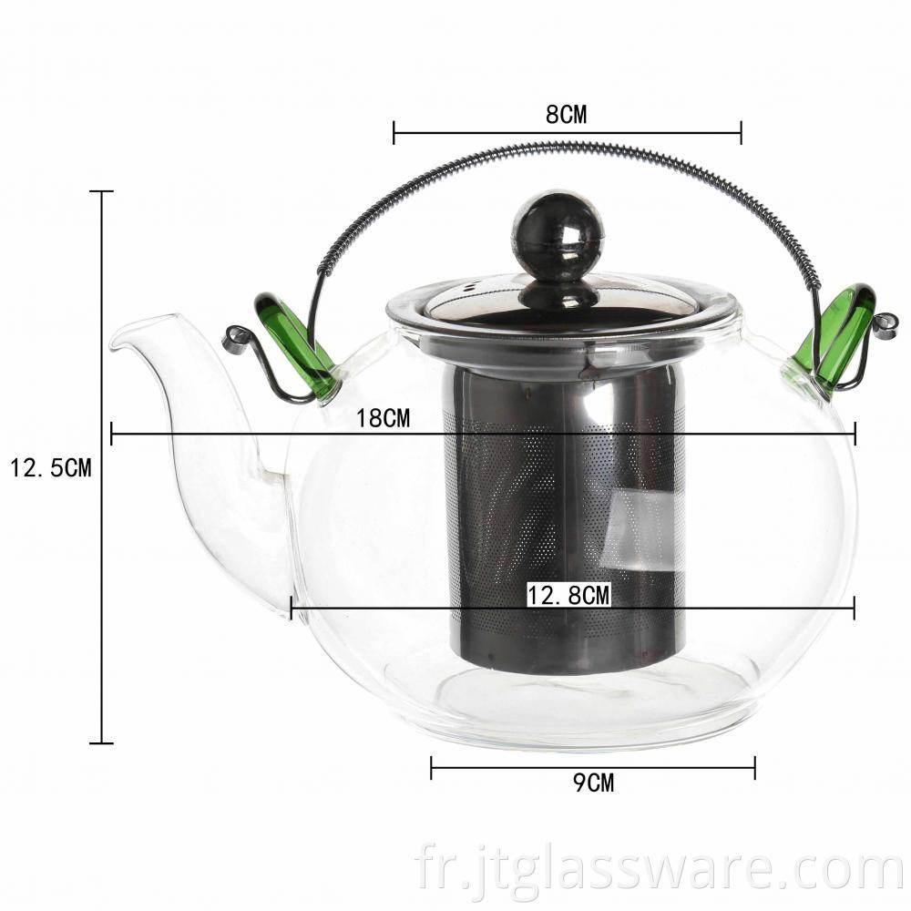 Borosilicate Glass Teapot2